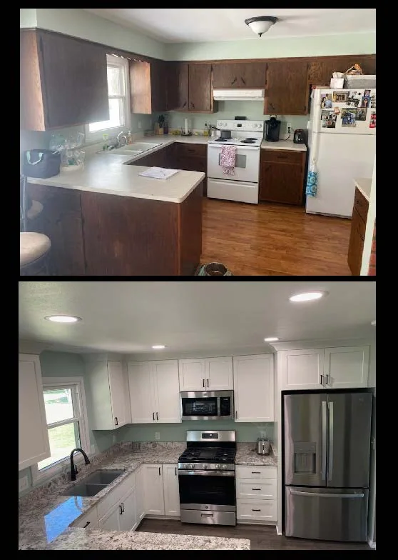 Kitchen remodeling project