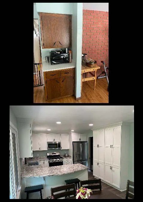 Kitchen remodeling project