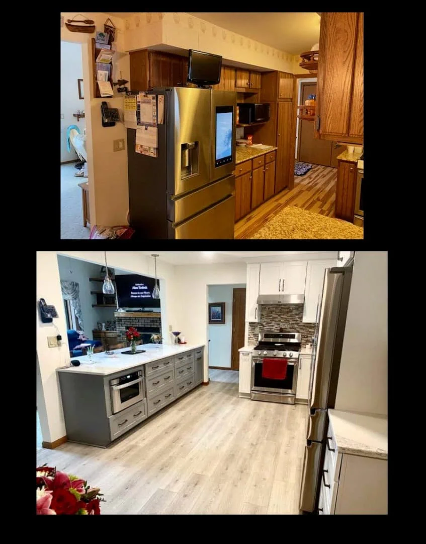 Kitchen remodeling project