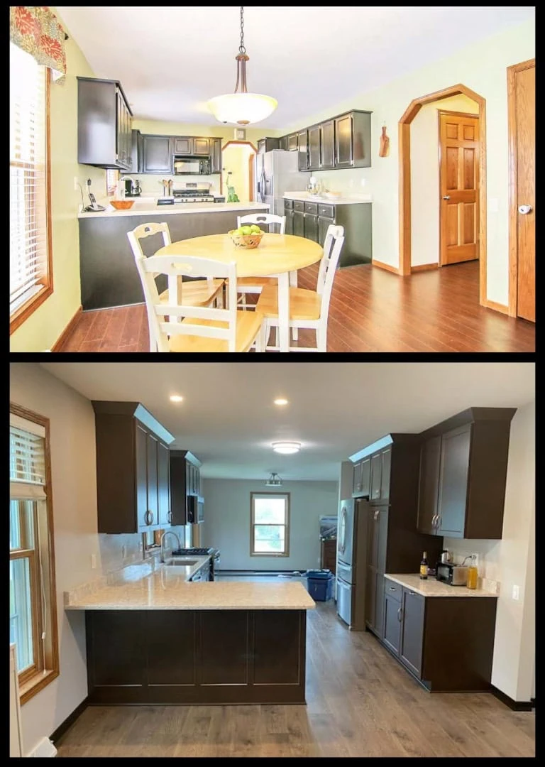Kitchen remodeling project